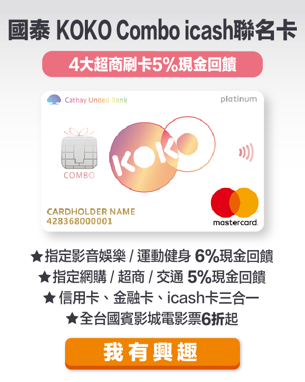 國泰世華koko